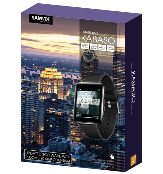 SAMVIX SMART TIME KABASO WATCH KOSHER MP3 NO SD SLOT - Planet Cell