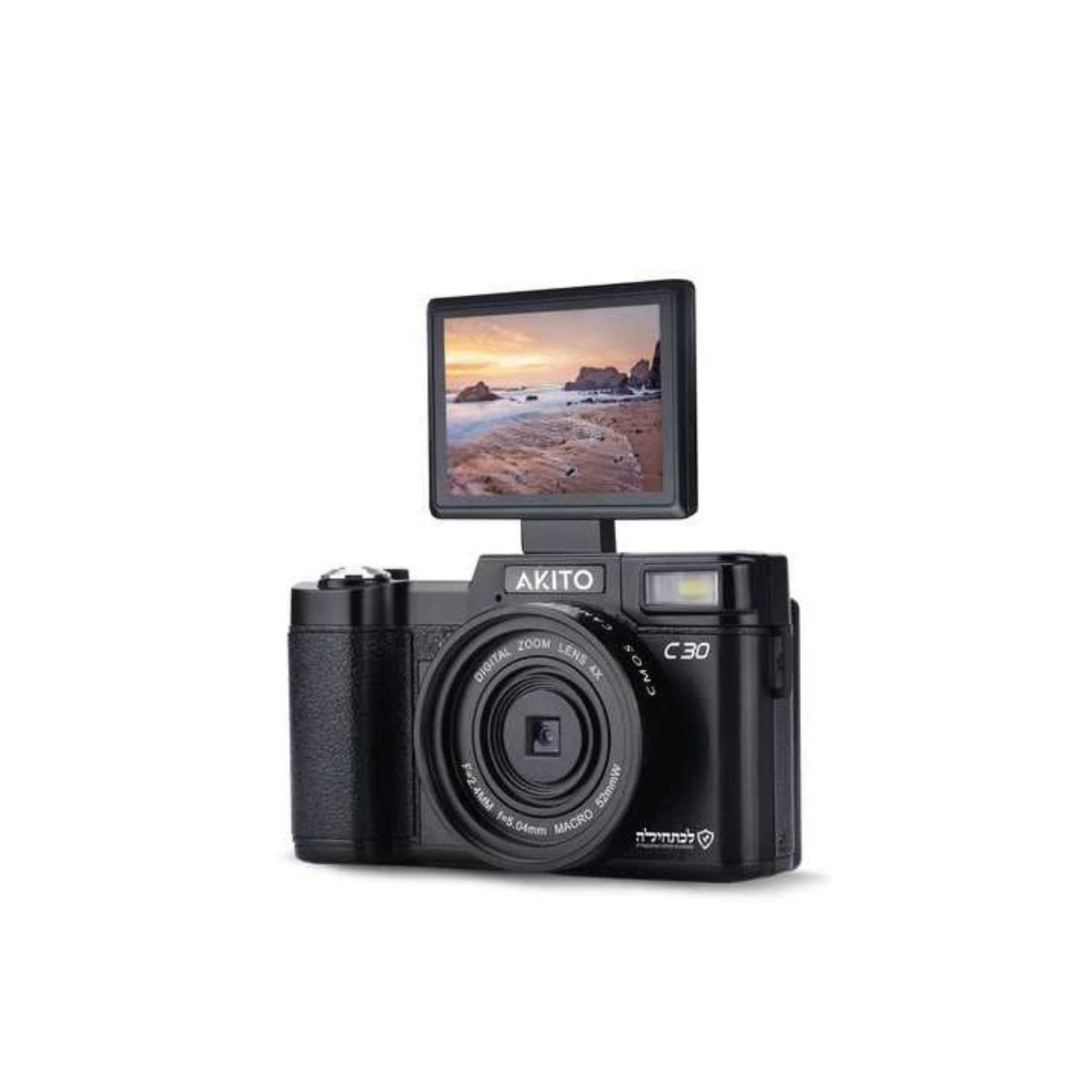 Akito C30 Black Kosher Camera
