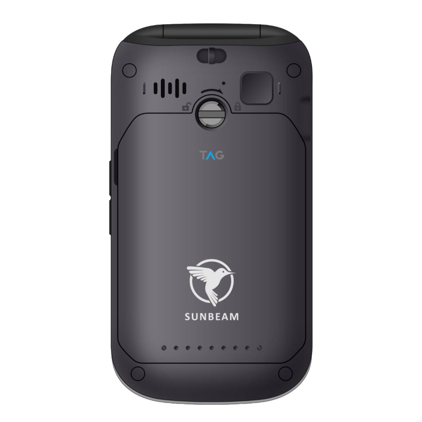 SUNBEAM F1 PRO, Hickory – Classic flip-phone - Planet Cell
