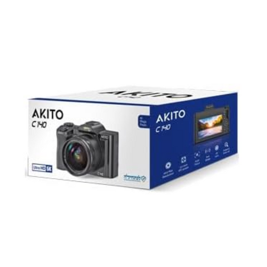 AKITO C140 Digital Point and Shoot Camera - Planet Cell