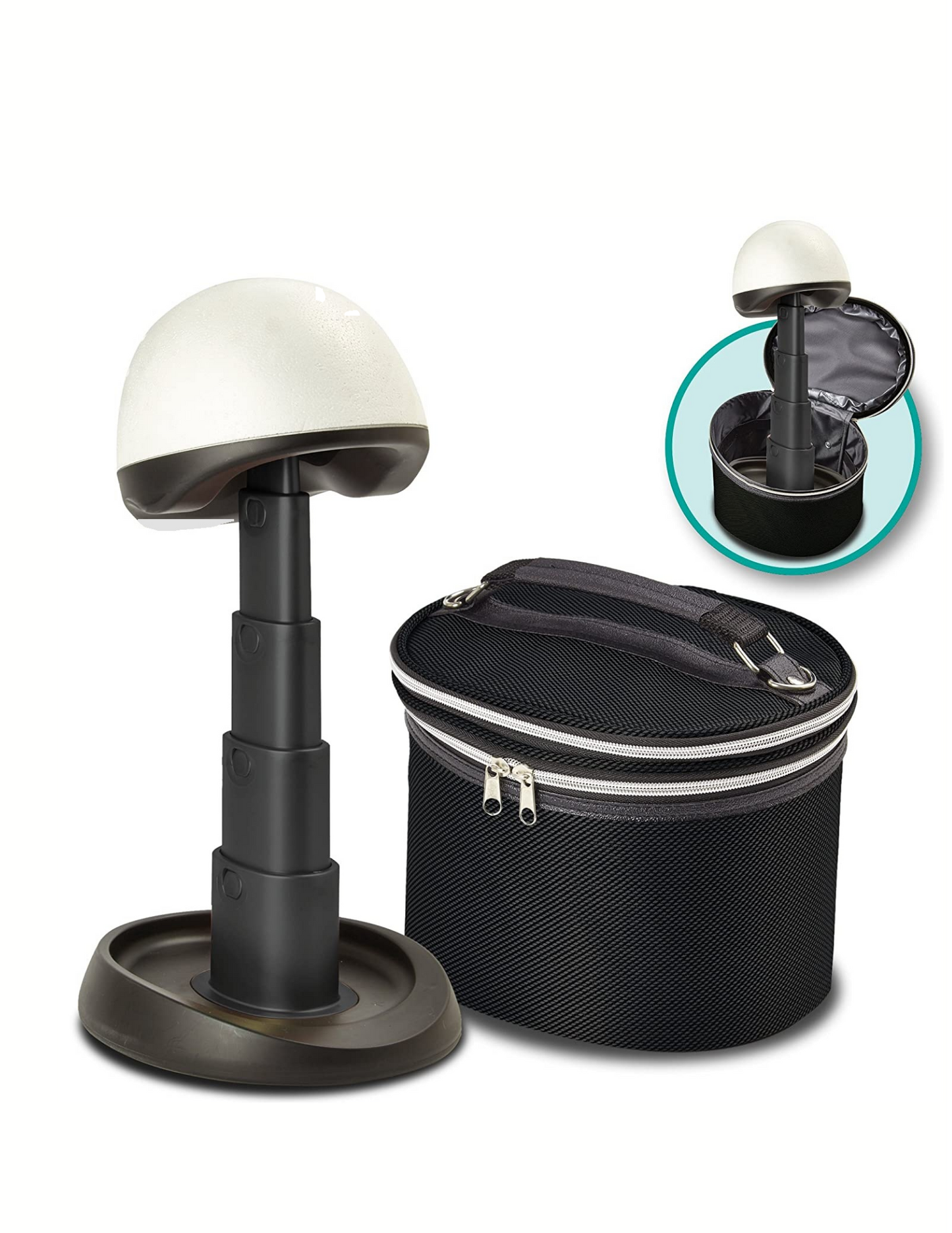 Amazing Travel Sheitel Box with Sheitel Head - Planet Cell