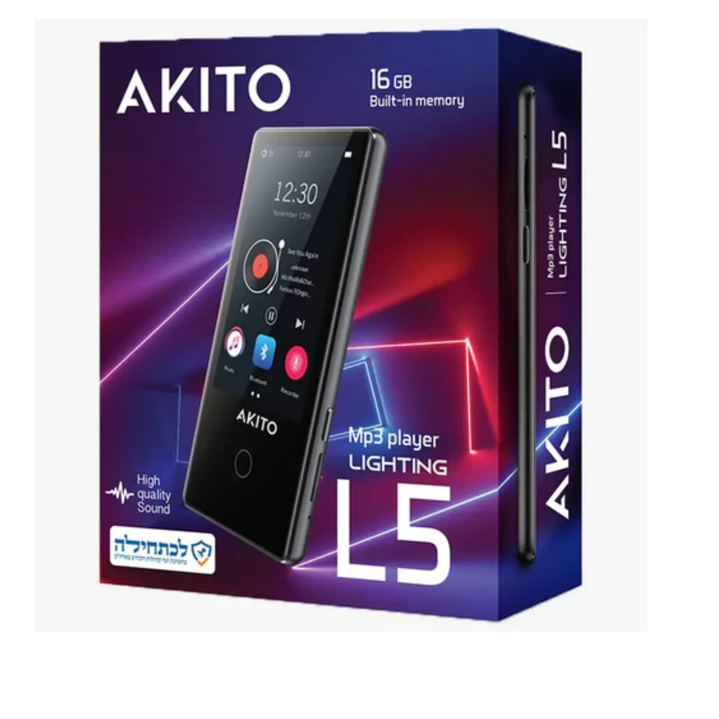 AKITO L5 Kosher MP3 Player 16GB