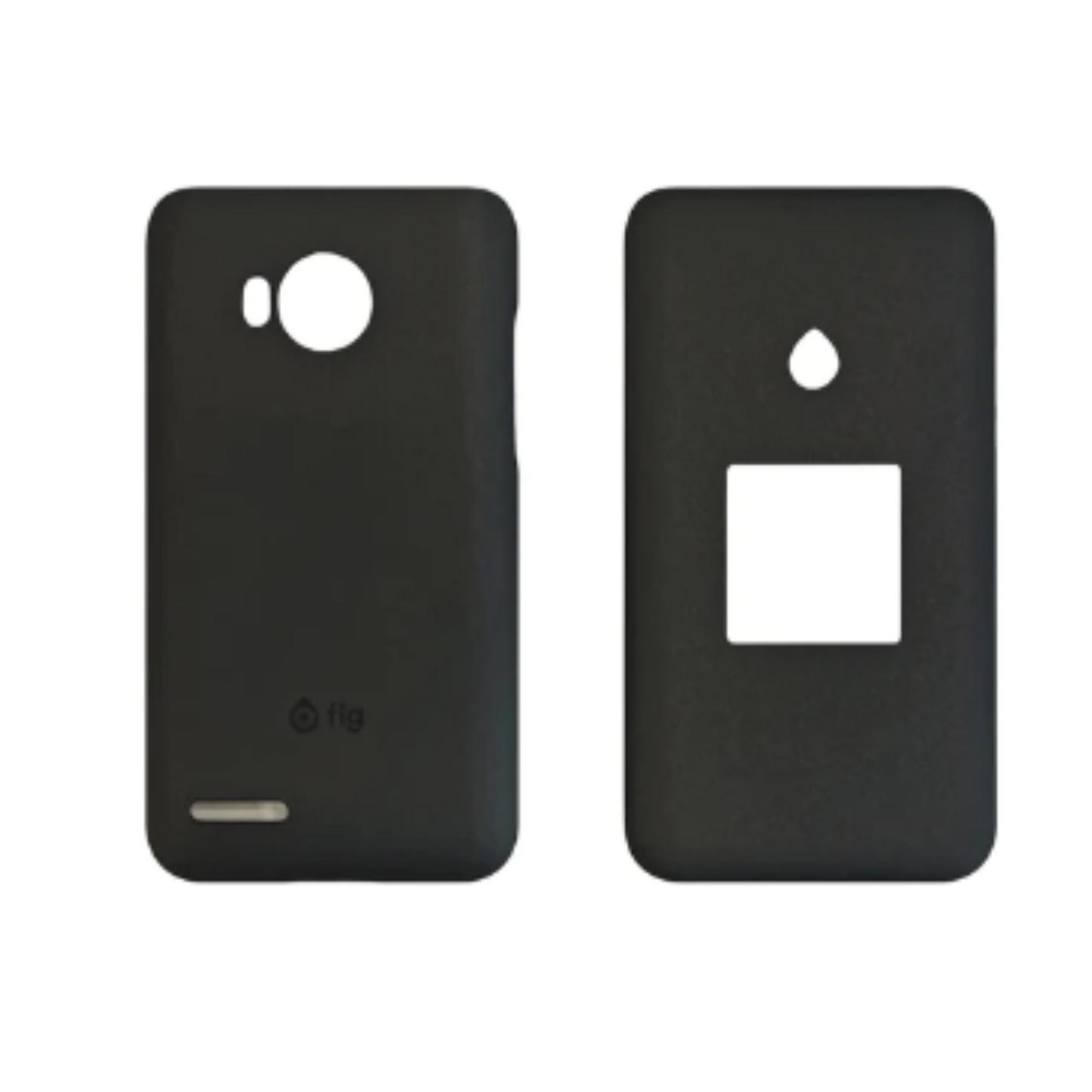 FIG FLIP II Protective Hard Shell Cover  Protective Case - Black