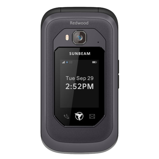 SUNBEAM F1 PRO, Hickory – Classic flip-phone