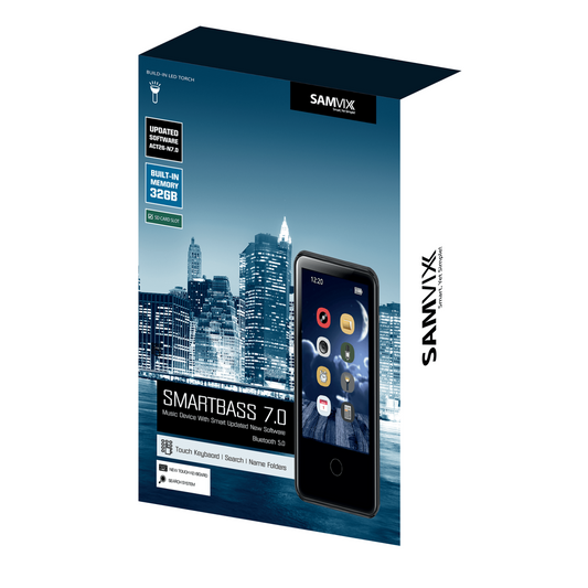 SAMVIX SMARTBASS 7.0 32GB MP3 PLAYER