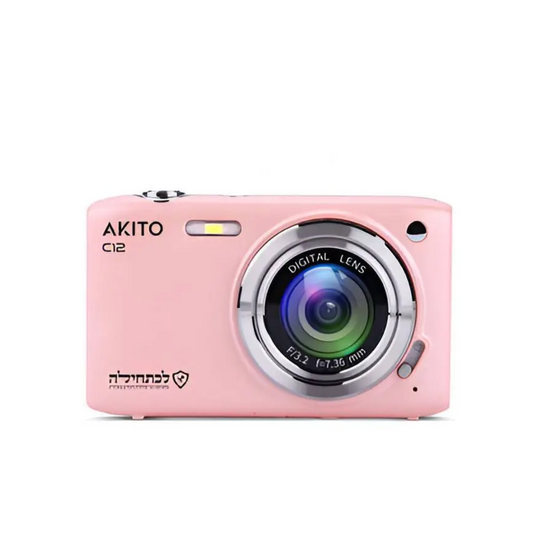 Akito C12 Kosher Digital Camera with 20 MP Resolution and 16x Digital Zoom