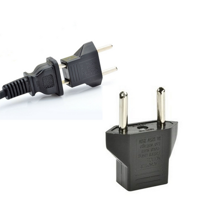 American USA to European Outlet Plug Adapter Travel