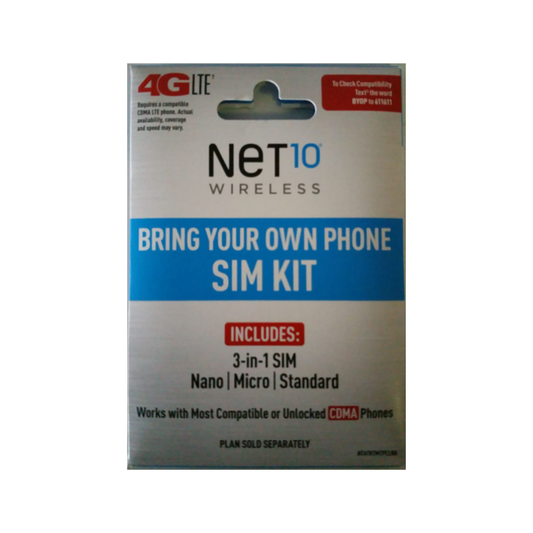 Net 10 SIM CARD KIT - Planet Cell of NY