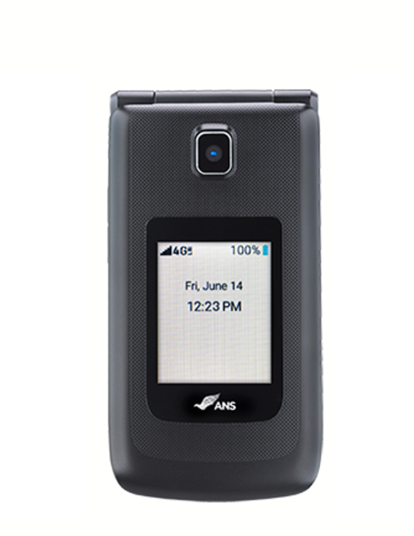 ANS F30, 8GB, Black, - Prepaid Phone Kosher