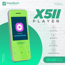 Load image into Gallery viewer, KOSHER MP3 PlayerGreentouch X5II  16GB Bluetooth

